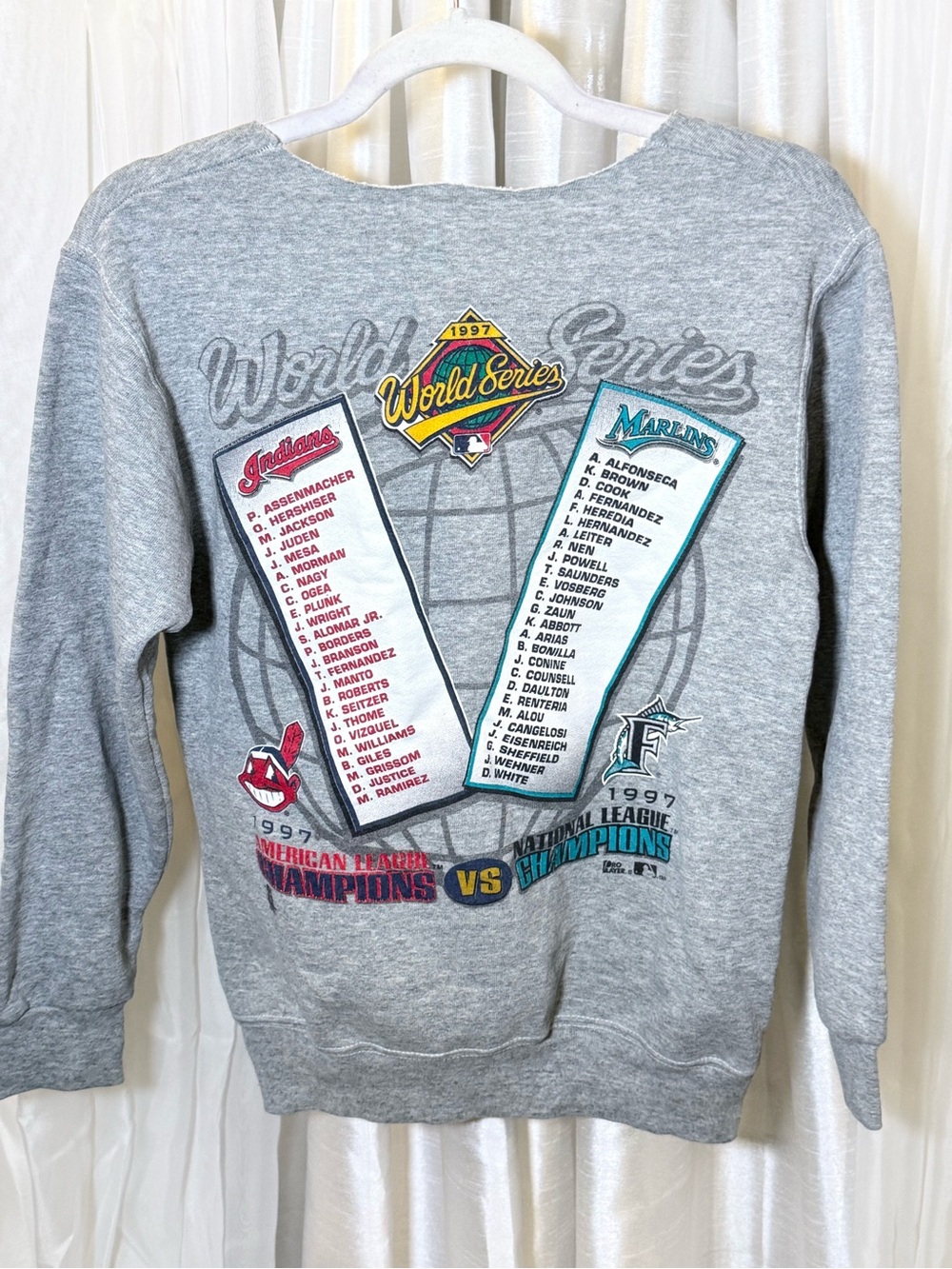 World Series Graphic Sweatshirt - Gray vintage - Picture 3 of 6